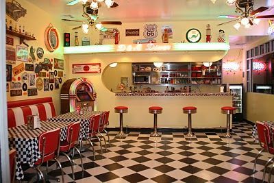 1950s Diners and Drive-Ins