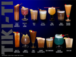 Tiki-Ti Cocktail Lounge Drinks