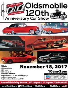 120th Anniversary of the Oldsmobile Car Show @ Automobile Driving Museum | El Segundo | CA | United States